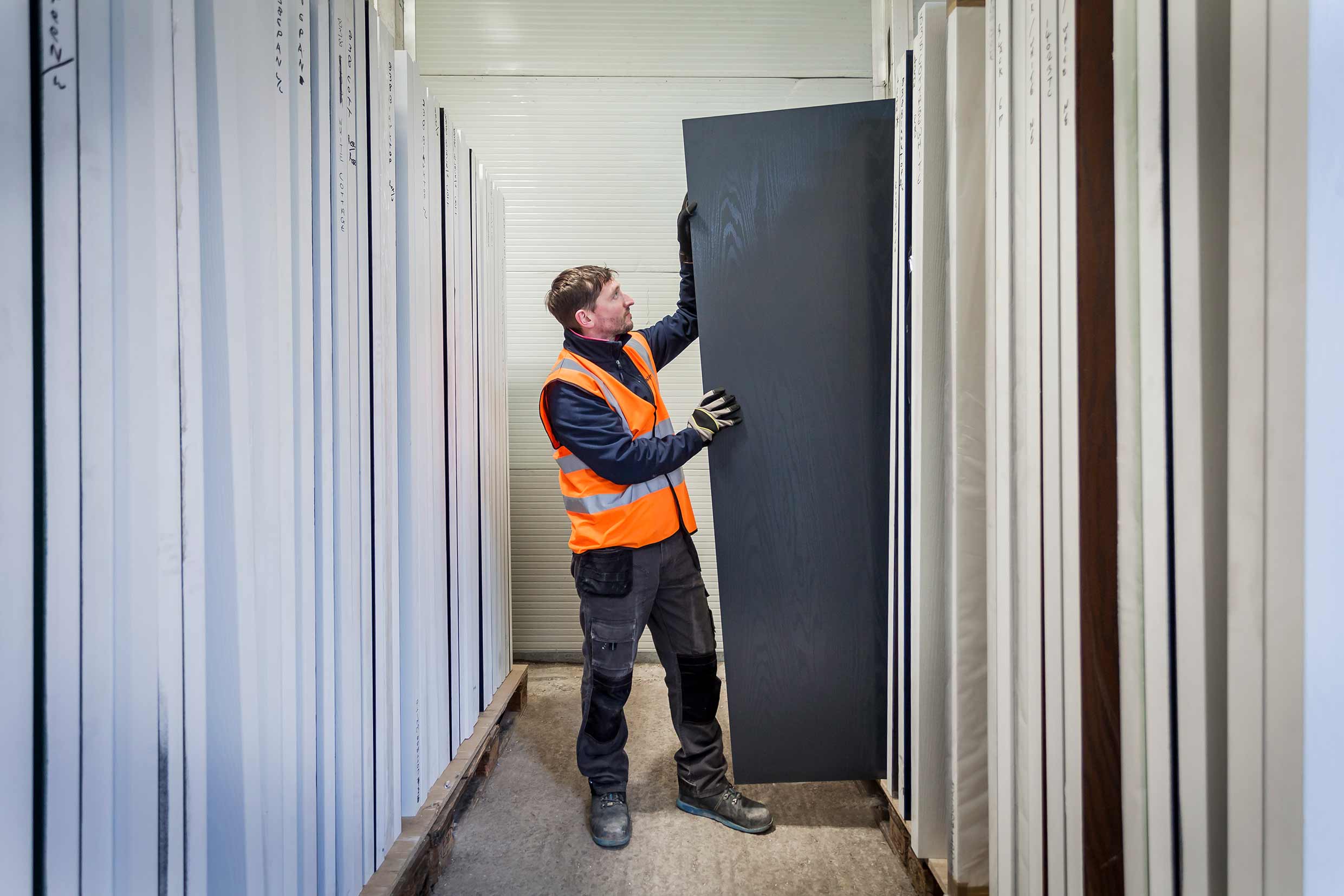Sliders UK Employee With Composite Door