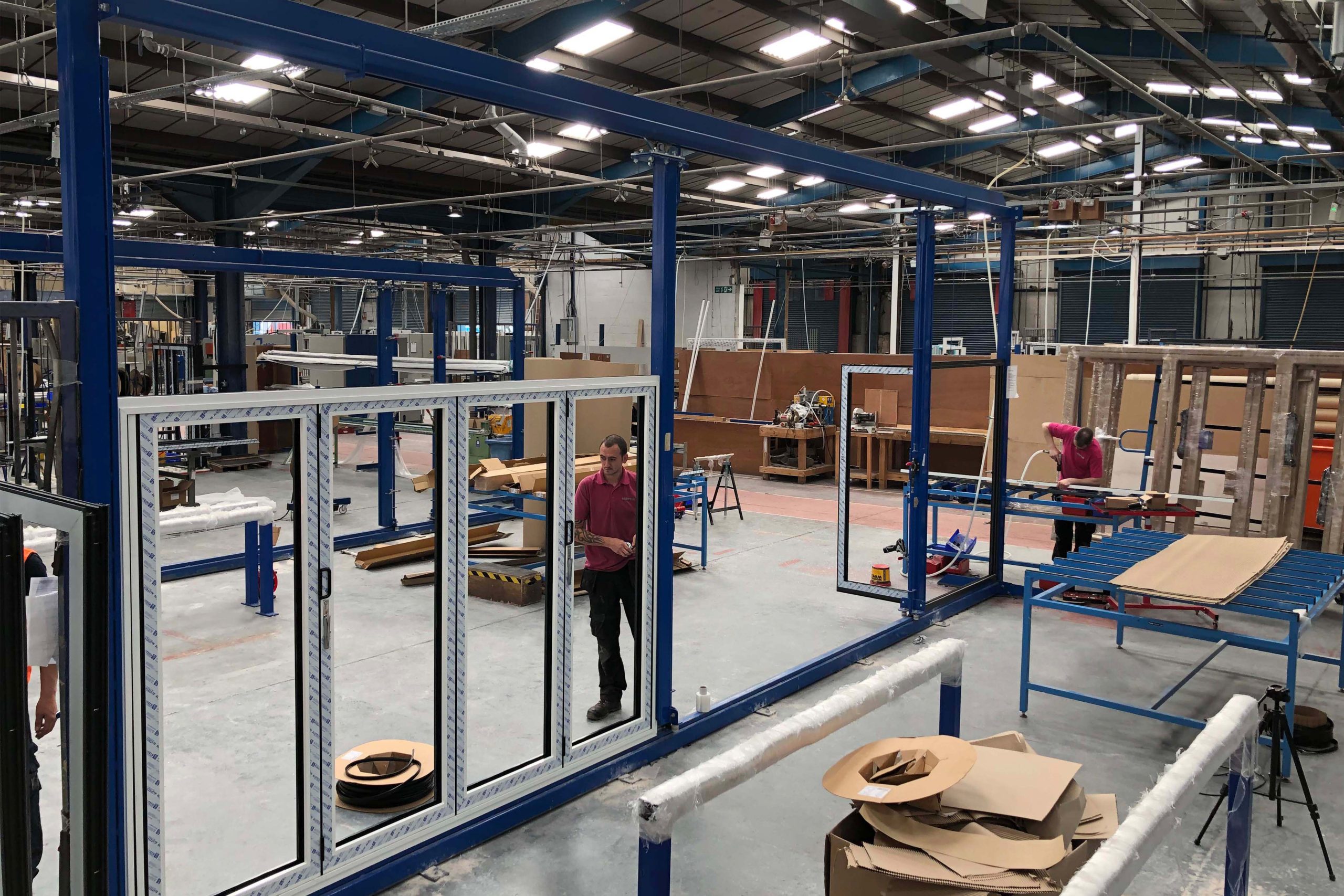 aluminium bi-folding doors manufacturing