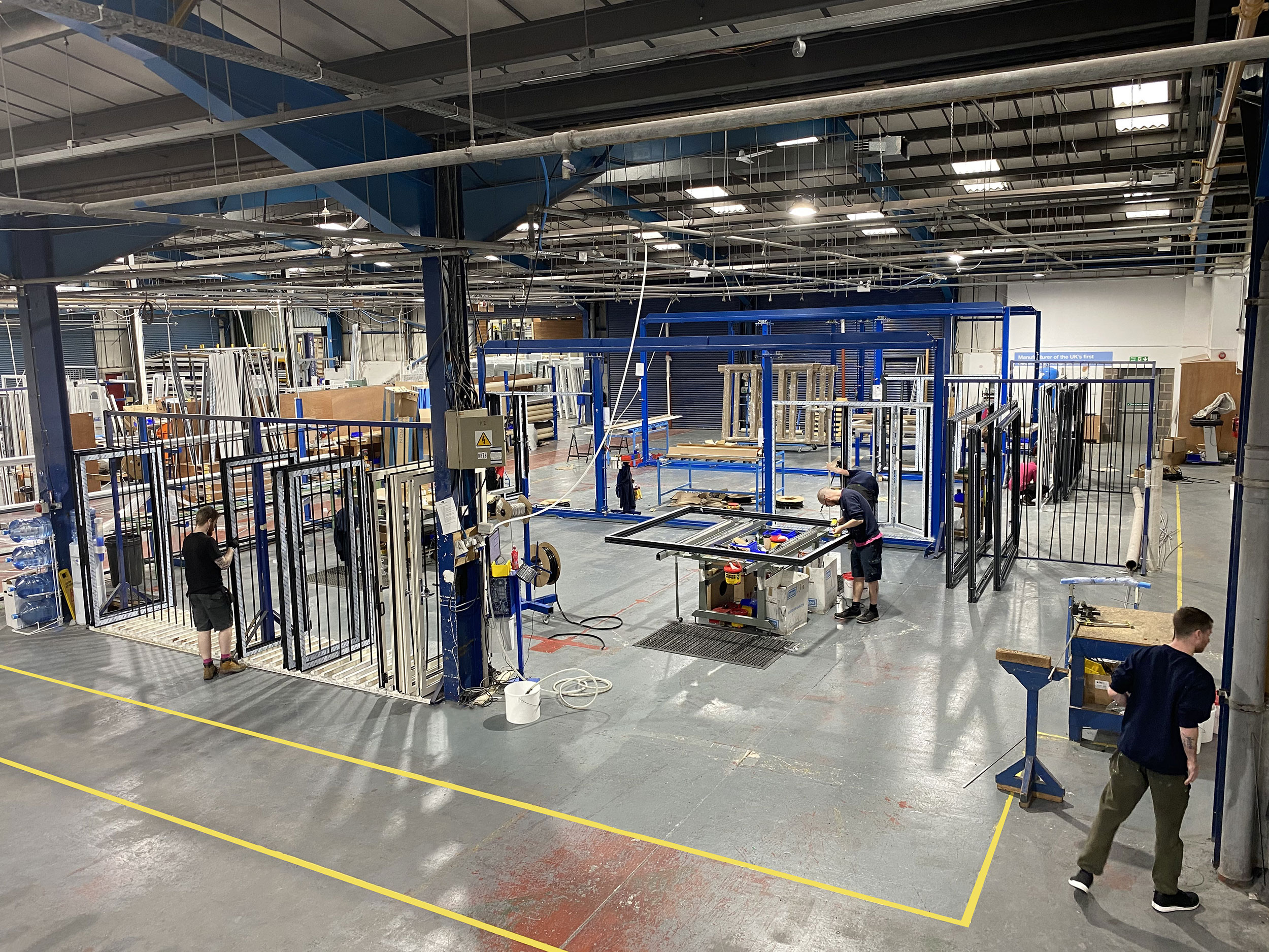 Sliders UK Lancashire Factory Floor